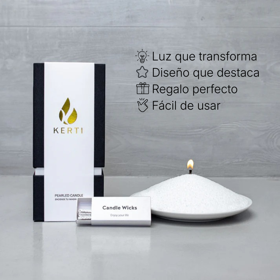 Vela Perlada - Blanca